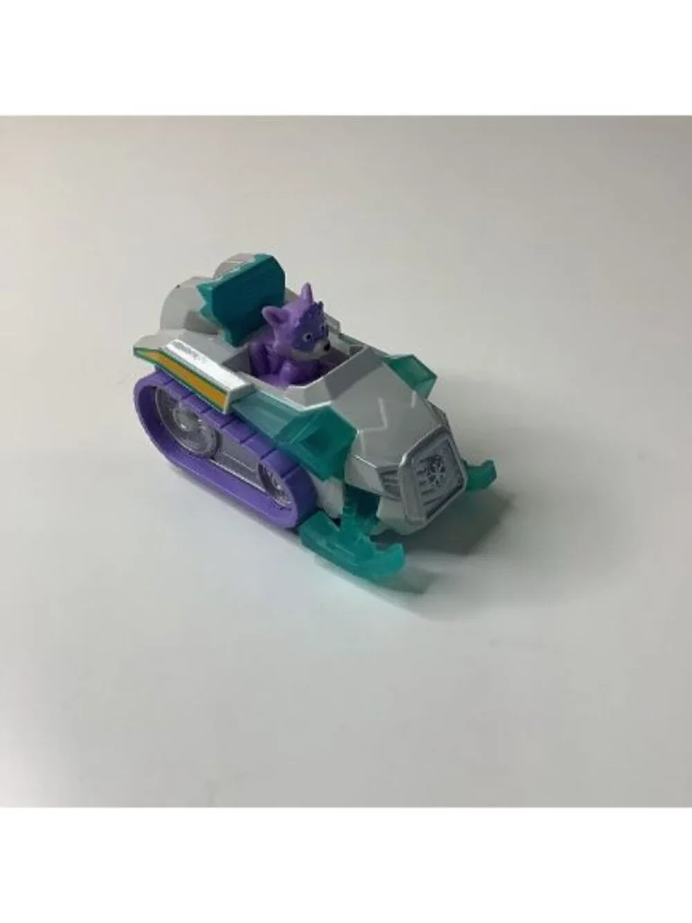 Paw Patrol Mighty Pups Diecast Snowmobile, Used